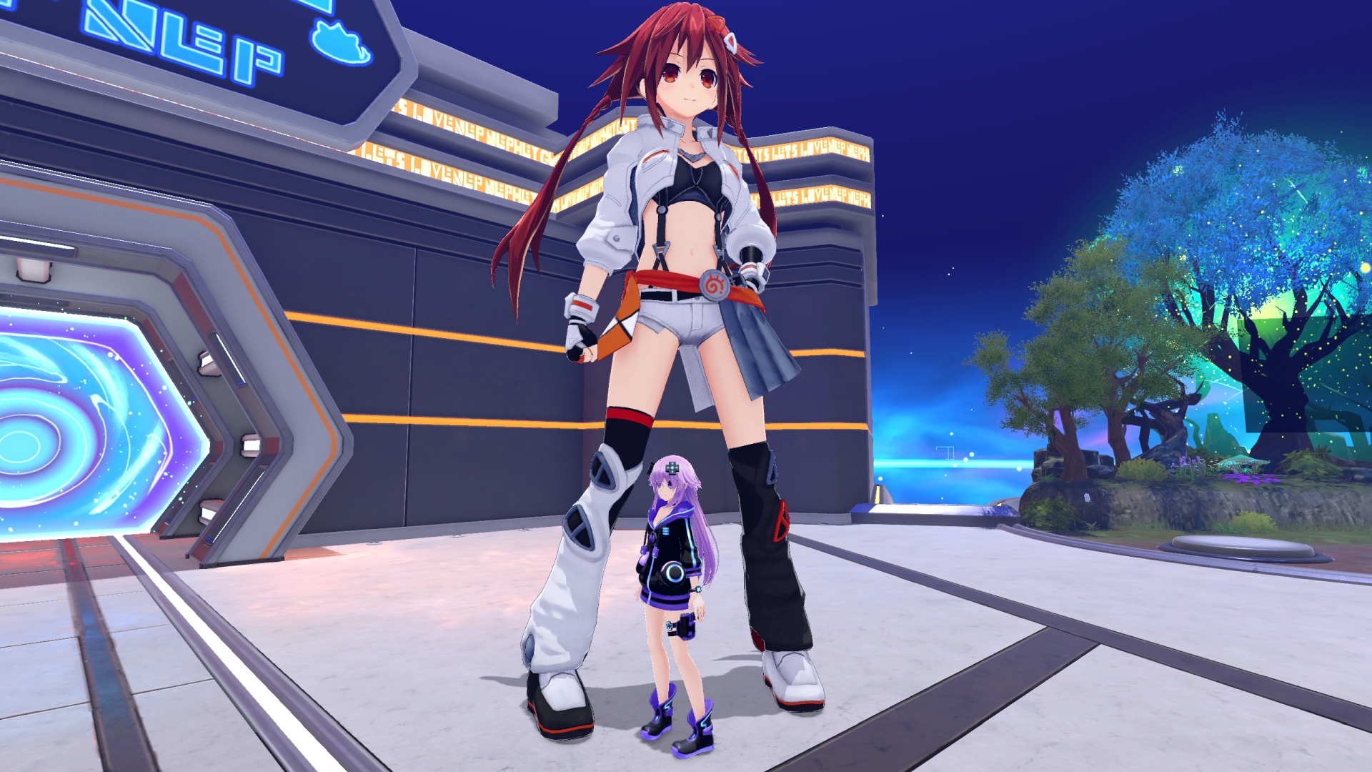 Neptunia riders Example